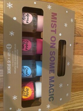 Pink body sprays